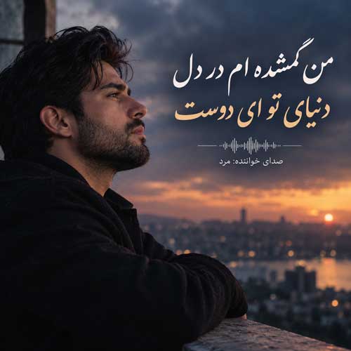 آهنگ من گمشده ام در دل دنیای تو