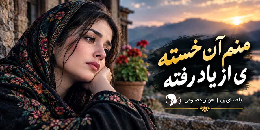آهنگ منم آن خسته ی از یاد رفته